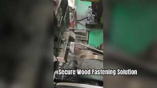 Secure Wood Fastening DIN Standard Screws
